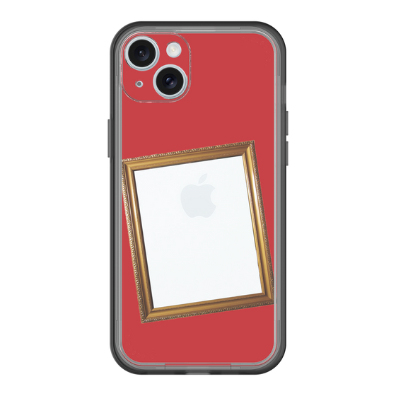 スリムプロテクションプレミアムケース［ Photo Frame - Red ］