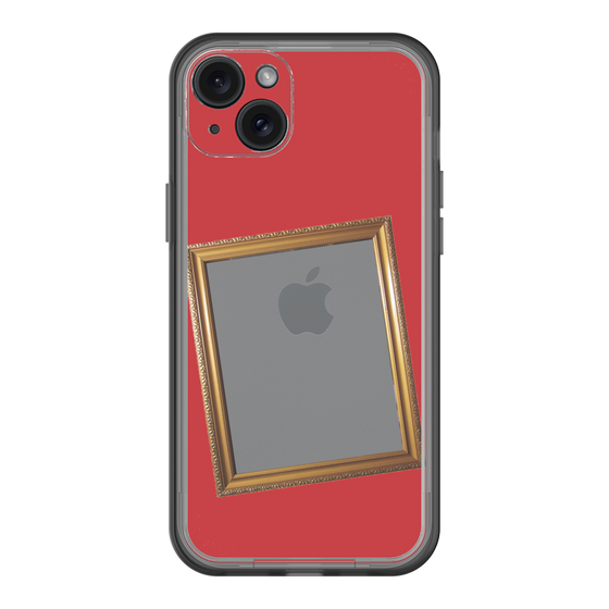 スリムプロテクションプレミアムケース［ Photo Frame - Red ］