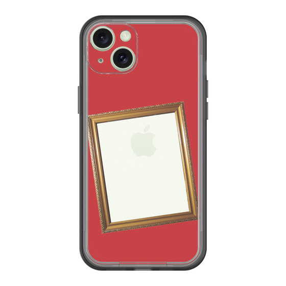 スリムプロテクションプレミアムケース［ Photo Frame - Red ］