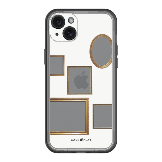 スリムプロテクションプレミアムケース［ Photo Frames - White ］