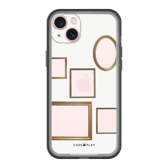 スリムプロテクションプレミアムケース［ Photo Frames - White ］