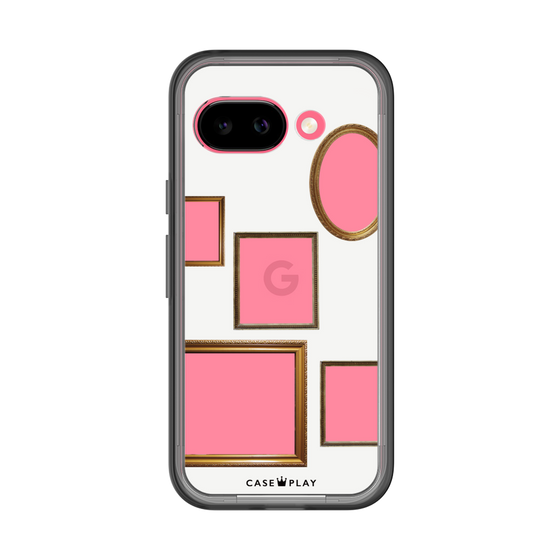 スリムプロテクションプレミアムケース［ Photo Frames - White ］