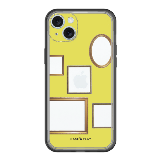 スリムプロテクションプレミアムケース［ Photo Frames - Yellow ］