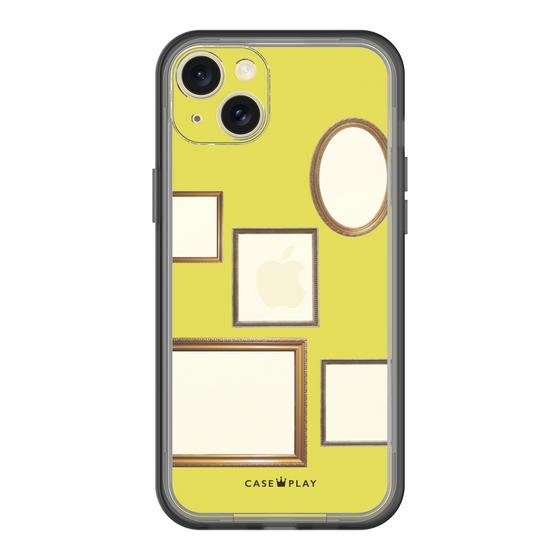 スリムプロテクションプレミアムケース［ Photo Frames - Yellow ］