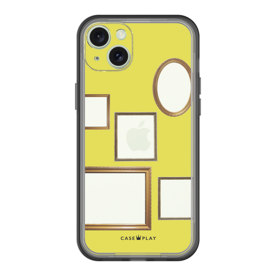スリムプロテクションプレミアムケース［ Photo Frames - Yellow ］
