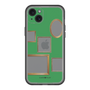 スリムプロテクションプレミアムケース［ Photo Frames - Green ］
