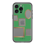 スリムプロテクションプレミアムケース［ Photo Frames - Green ］