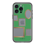 スリムプロテクションプレミアムケース［ Photo Frames - Green ］