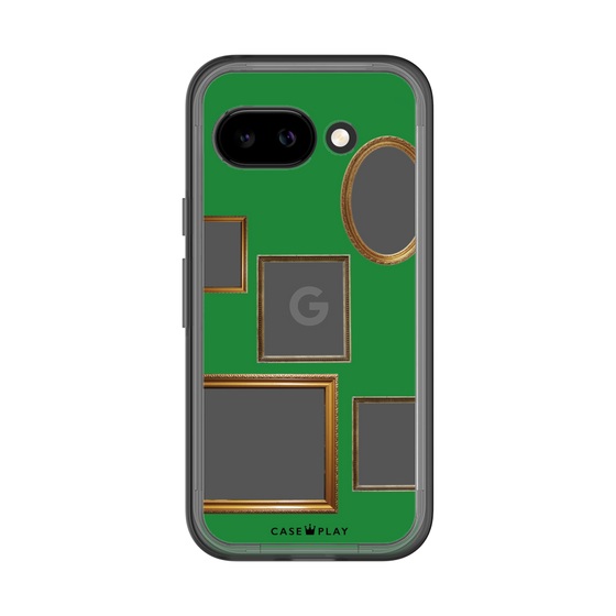 スリムプロテクションプレミアムケース［ Photo Frames - Green ］
