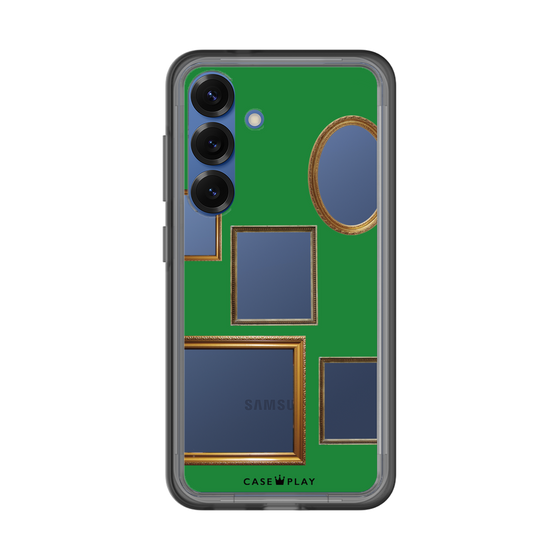 スリムプロテクションプレミアムケース［ Photo Frames - Green ］