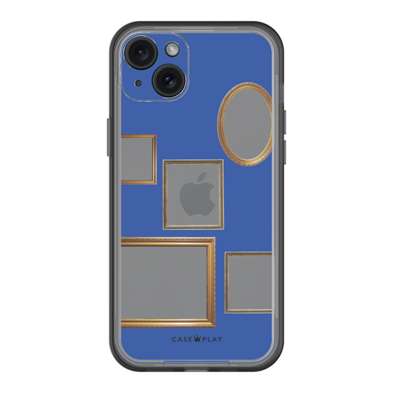 スリムプロテクションプレミアムケース［ Photo Frames - Blue ］