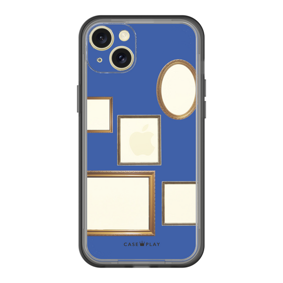 スリムプロテクションプレミアムケース［ Photo Frames - Blue ］
