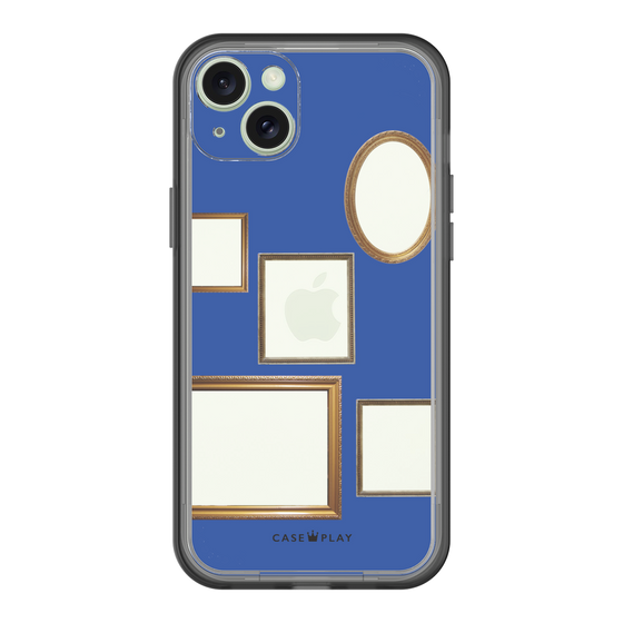スリムプロテクションプレミアムケース［ Photo Frames - Blue ］