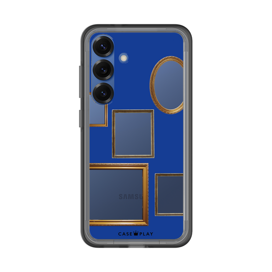 スリムプロテクションプレミアムケース［ Photo Frames - Blue ］
