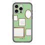 スリムプロテクションプレミアムケース［ Photo Frames - Light Green ］