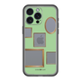 スリムプロテクションプレミアムケース［ Photo Frames - Light Green ］