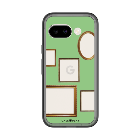 スリムプロテクションプレミアムケース［ Photo Frames - Light Green ］