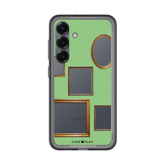 スリムプロテクションプレミアムケース［ Photo Frames - Light Green ］