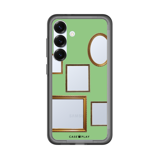 スリムプロテクションプレミアムケース［ Photo Frames - Light Green ］