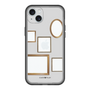 スリムプロテクションプレミアムケース［ Photo Frames - Light Gray ］