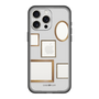 スリムプロテクションプレミアムケース［ Photo Frames - Light Gray ］