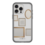 スリムプロテクションプレミアムケース［ Photo Frames - Light Gray ］