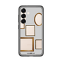 スリムプロテクションプレミアムケース［ Photo Frames - Light Gray ］
