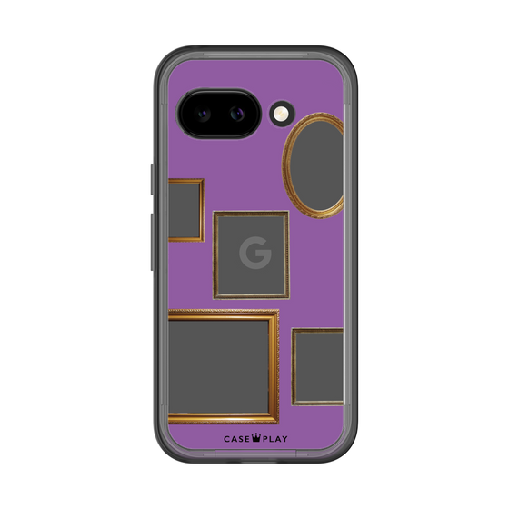 スリムプロテクションプレミアムケース［ Photo Frames - Purple ］