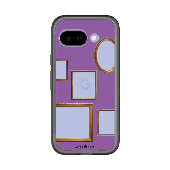 スリムプロテクションプレミアムケース［ Photo Frames - Purple ］