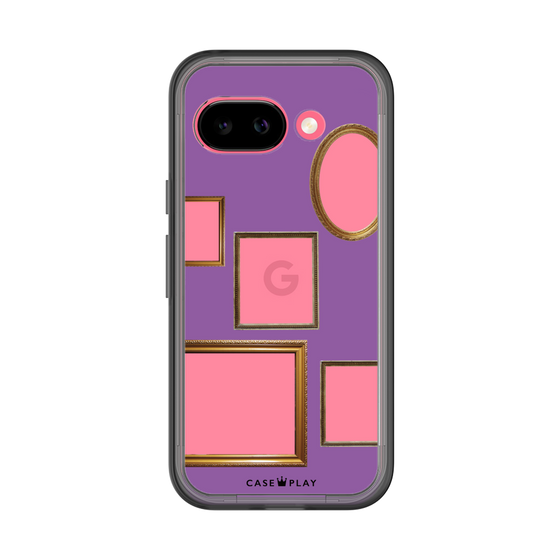 スリムプロテクションプレミアムケース［ Photo Frames - Purple ］