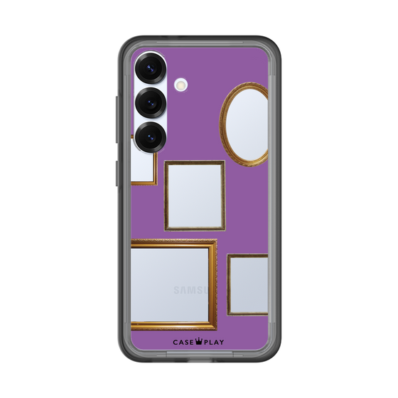 スリムプロテクションプレミアムケース［ Photo Frames - Purple ］