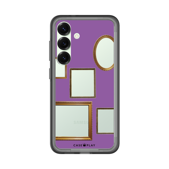 スリムプロテクションプレミアムケース［ Photo Frames - Purple ］