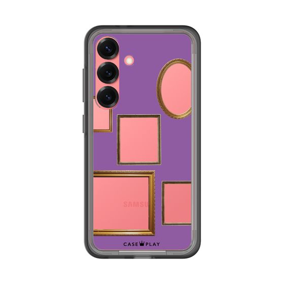 スリムプロテクションプレミアムケース［ Photo Frames - Purple ］