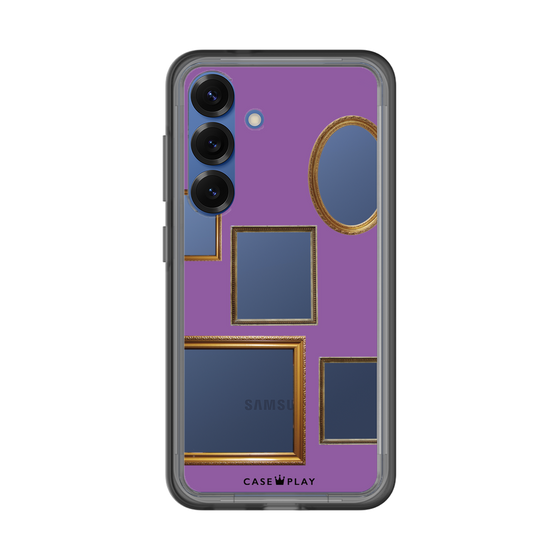 スリムプロテクションプレミアムケース［ Photo Frames - Purple ］