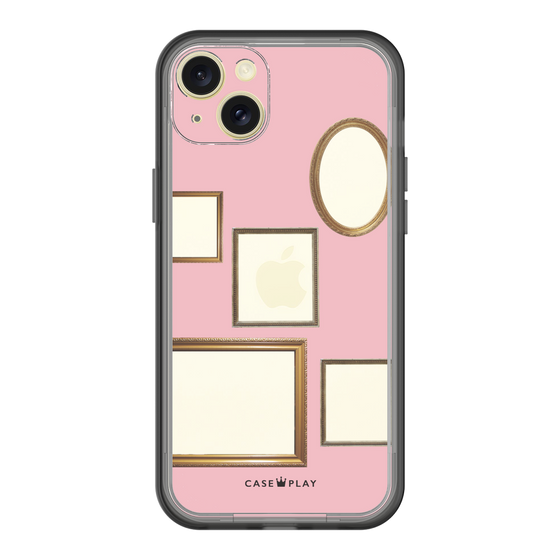 スリムプロテクションプレミアムケース［ Photo Frames - Pink ］