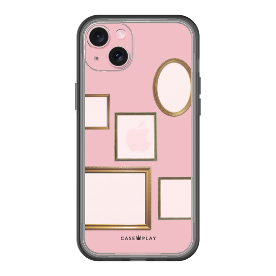 スリムプロテクションプレミアムケース［ Photo Frames - Pink ］