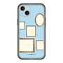 スリムプロテクションプレミアムケース［ Photo Frames - Light Blue ］