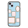 スリムプロテクションプレミアムケース［ Photo Frames - Light Blue ］