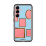 スリムプロテクションプレミアムケース［ Photo Frames - Light Blue ］