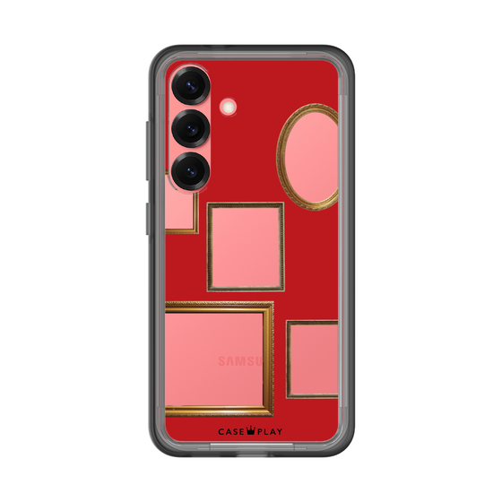 スリムプロテクションプレミアムケース［ Photo Frames - Red ］