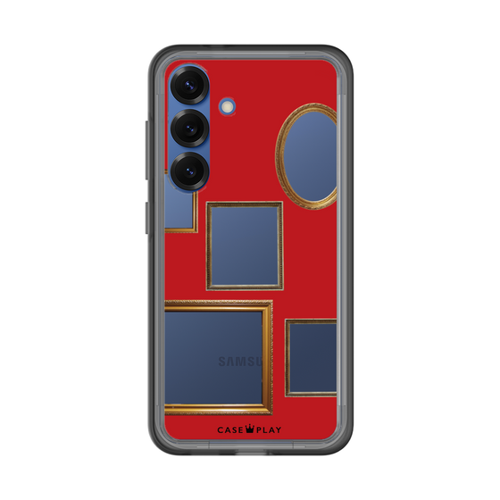 スリムプロテクションプレミアムケース［ Photo Frames - Red ］