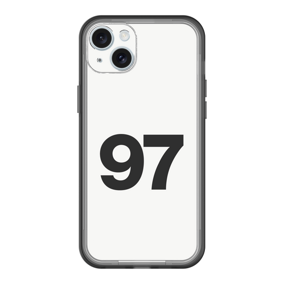 スリムプロテクションプレミアムケース［ No.97 - White ］