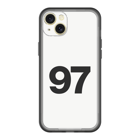 スリムプロテクションプレミアムケース［ No.97 - White ］
