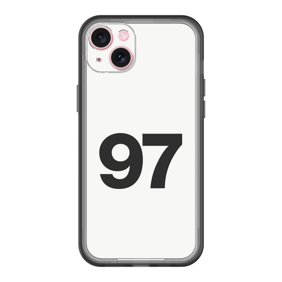スリムプロテクションプレミアムケース［ No.97 - White ］
