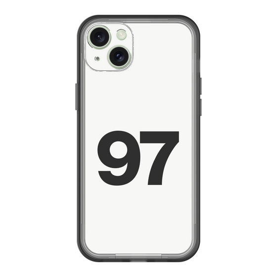 スリムプロテクションプレミアムケース［ No.97 - White ］