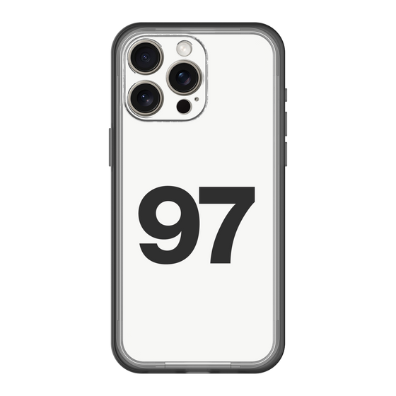 スリムプロテクションプレミアムケース［ No.97 - White ］