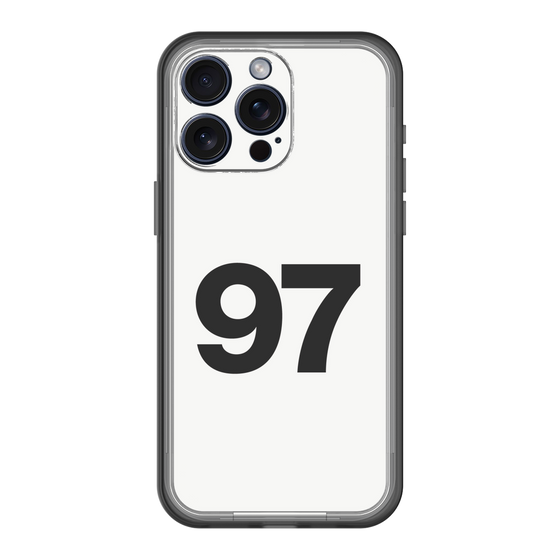 スリムプロテクションプレミアムケース［ No.97 - White ］