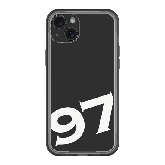 スリムプロテクションプレミアムケース［ No.97 - Black ］