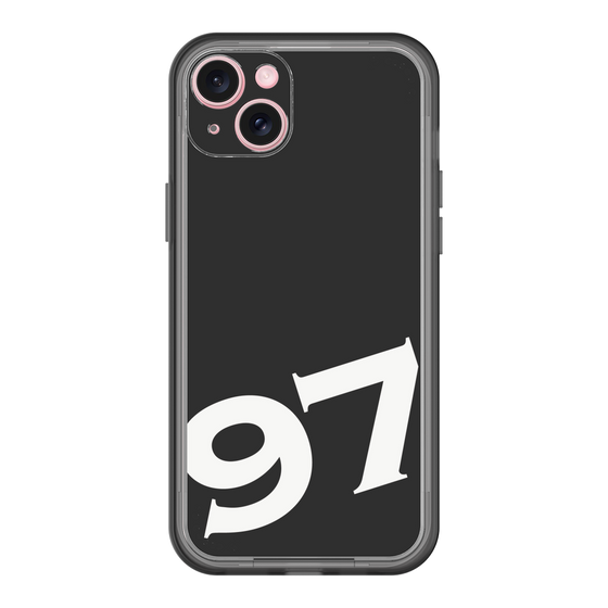 スリムプロテクションプレミアムケース［ No.97 - Black ］
