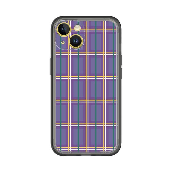 スリムプロテクションプレミアムケース［ Tartan Check - Purple ］